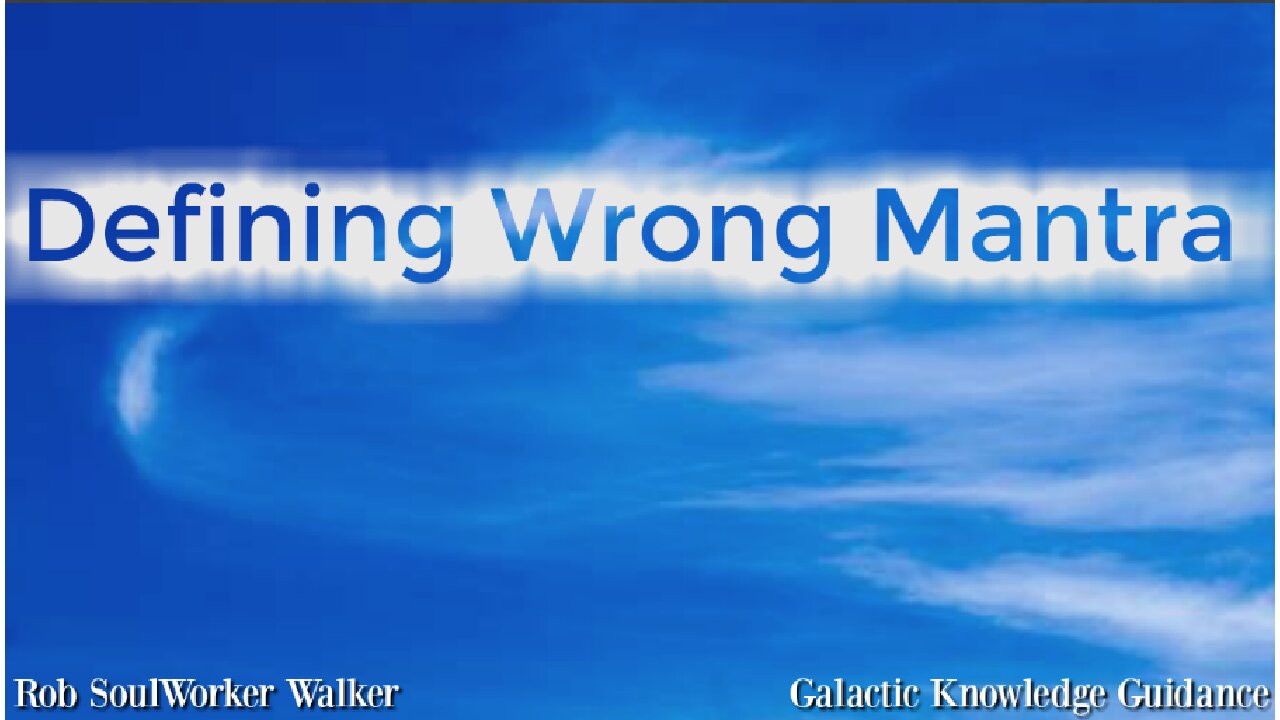 Defining Wrong Mantra