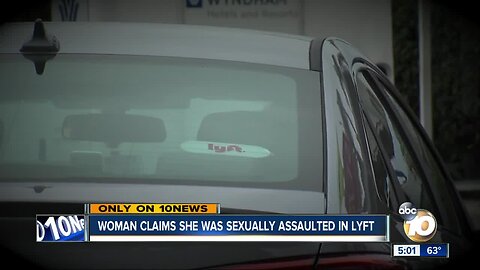 Woman claims she was sexually assaulted in Lyft