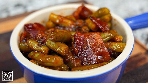 You NEED These Delicious BBQ Green Beans Now!