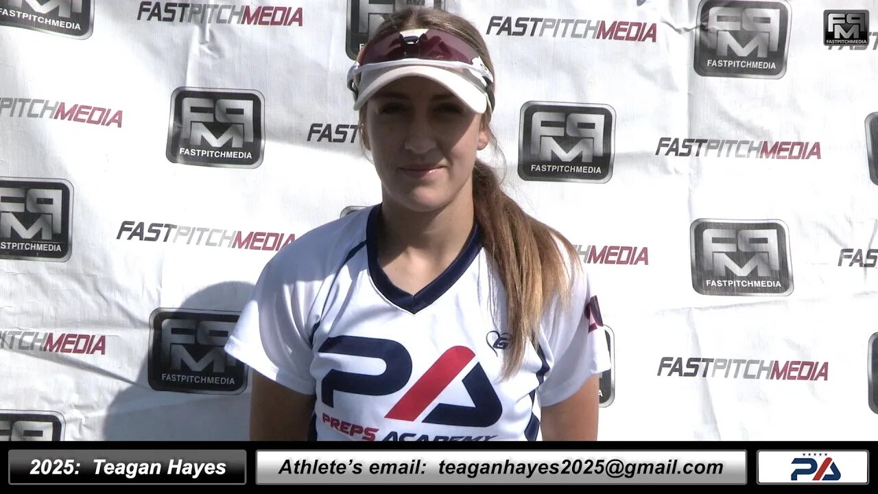 2025 Teagan Hayes 3.7 GPA - Catcher and Outfielder Softball Recruiting Skills Video - Preps Academy