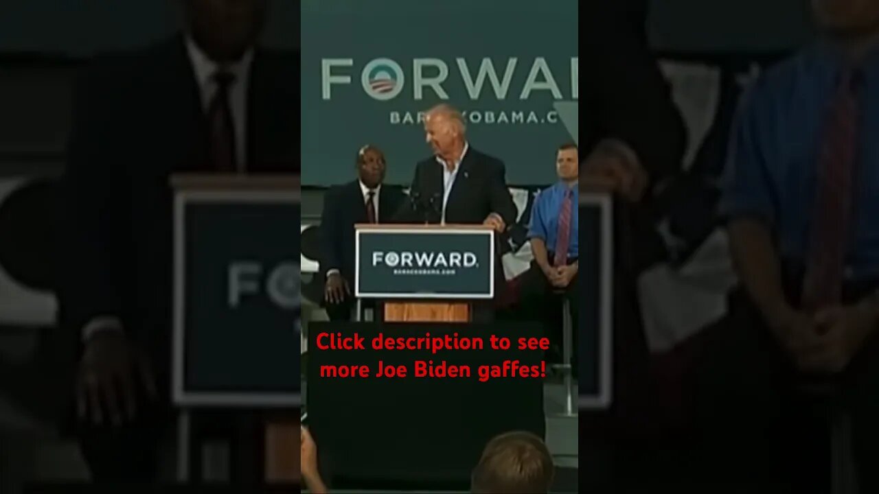 JOE BIDEN GAFFES!!!