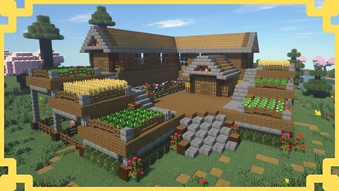 How to Build a Mega Base Spruce Farmhouse in Minecraft