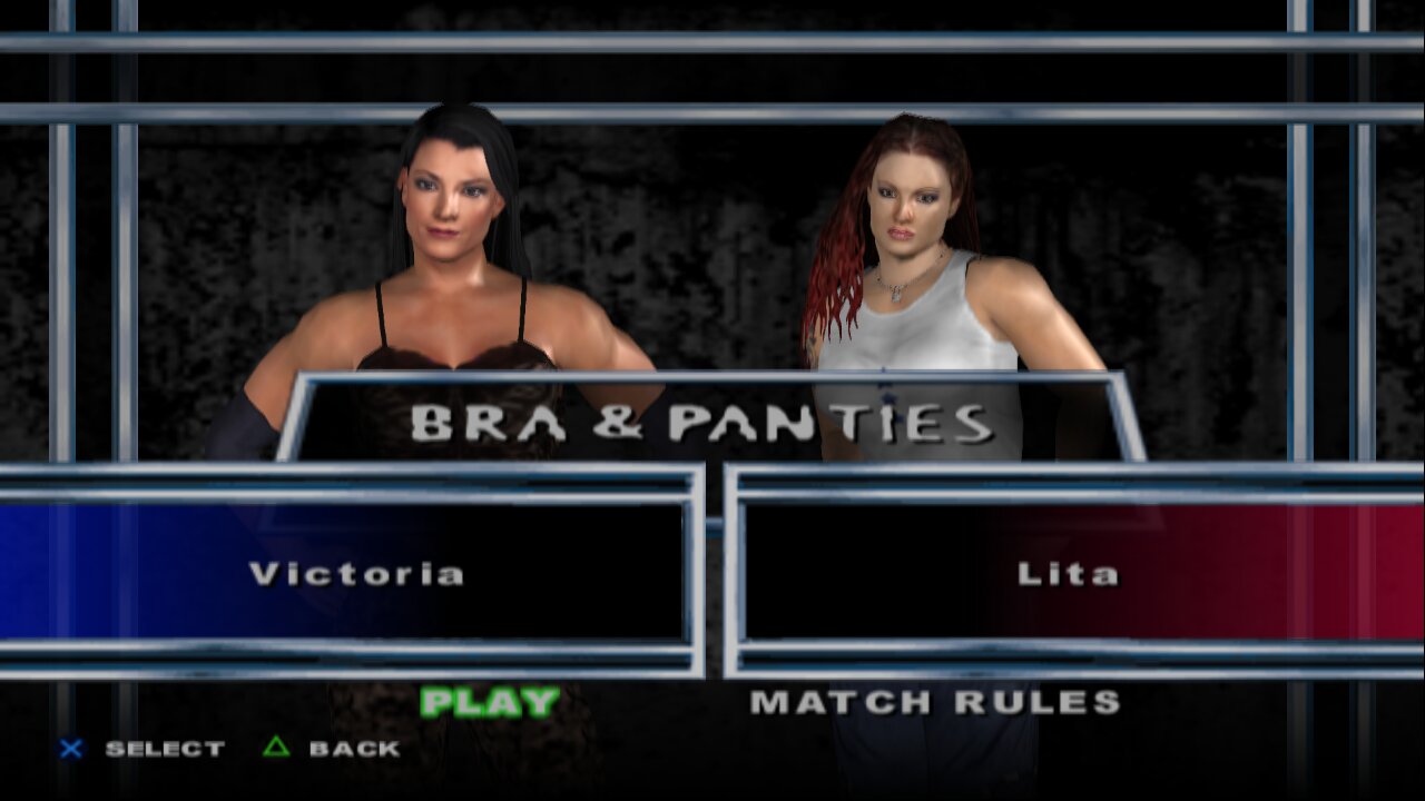 WWE SmackDown! Here Comes the Pain Victoria vs Lita