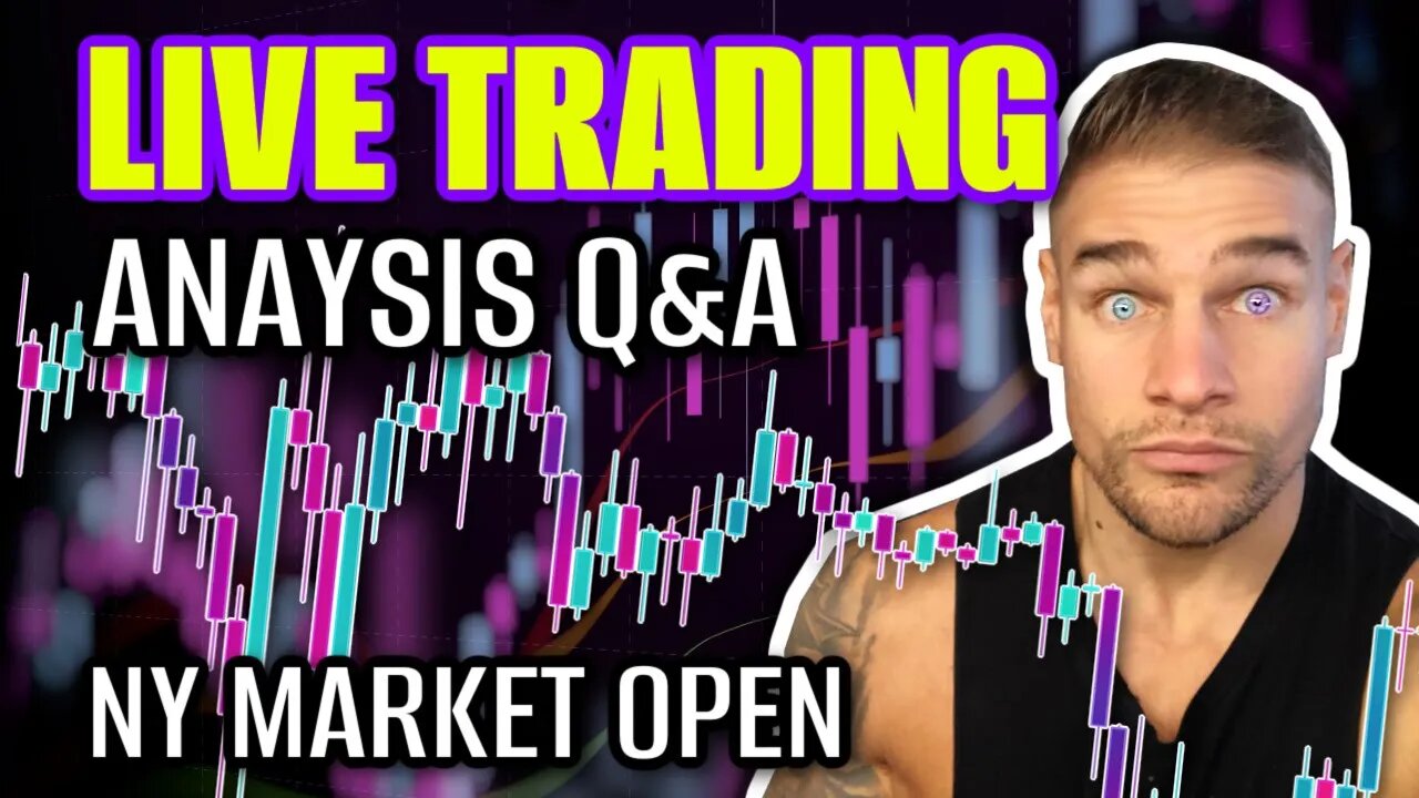 LOOKING FOR TRADES LIVE (Live Trading Analysis Q&A)