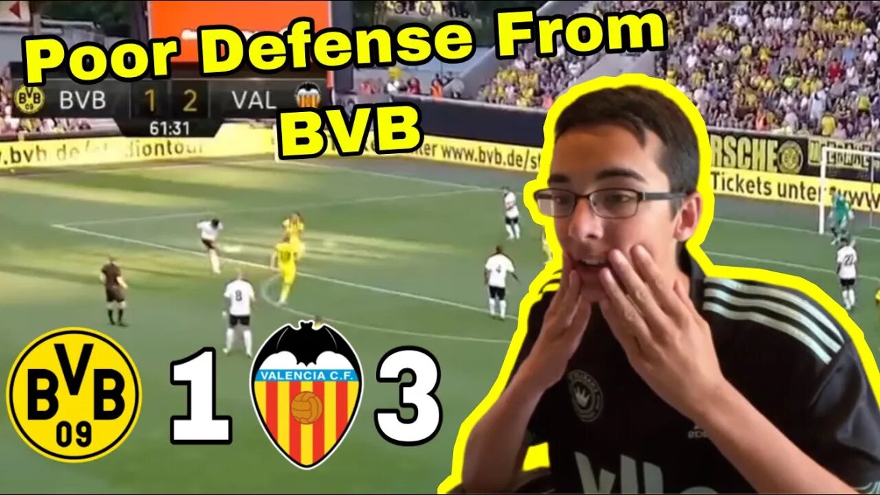 CLTFC FAN REACTS TO DORTMUND (1) vs VALENCIA (3)