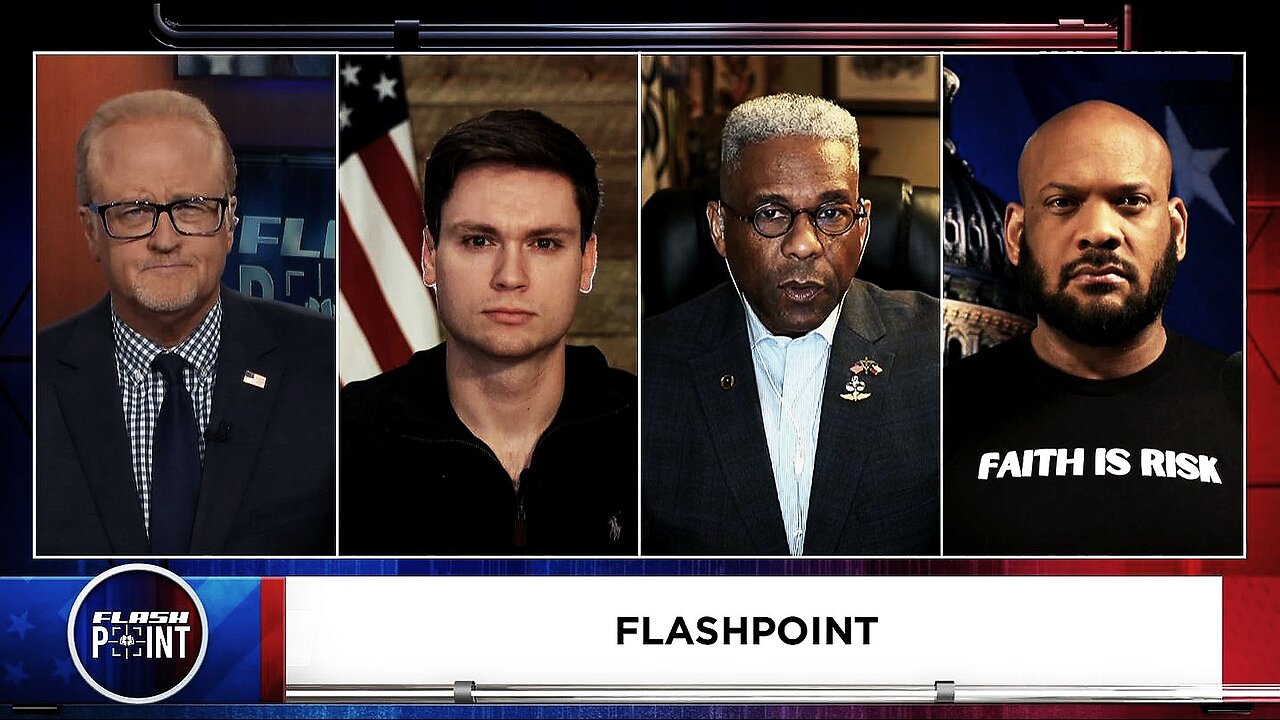 FLASHPOINT 1-4-2024 Host Gene Bailey, Lieutenant Colonel Allen West, David Harris Jr., Luke Ball