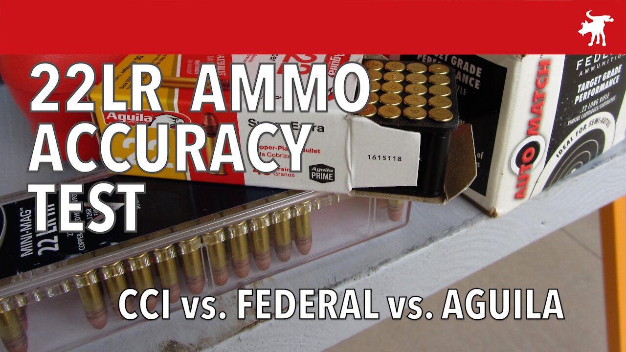 Aguila vs. Federal vs CCI 22LR Accuracy?