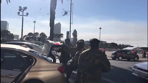 CAPE TOWN GEARS UP FOR ZUMA MARCHES (RWV)