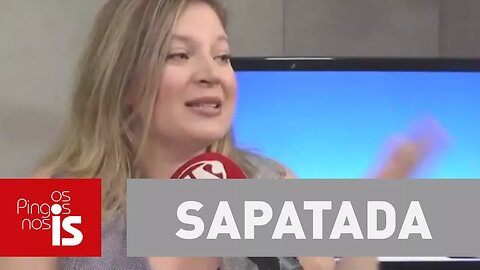 Sapatada: Mais um mico da militância petista. O PT não aprende