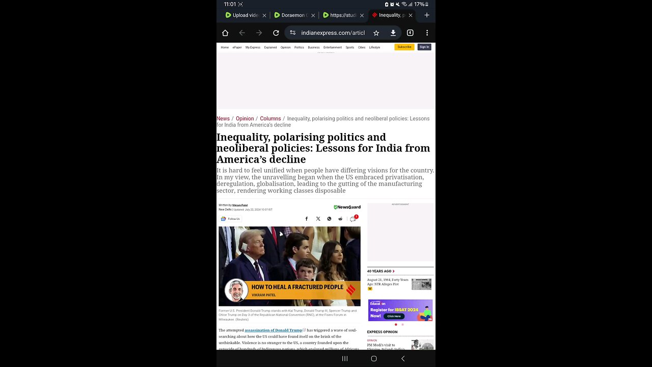 WHAT INDIA'S MOST FAMOUS NEWS CHANNEL THINKS ABOUT US