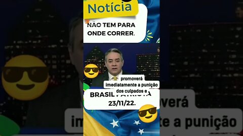 Agora não pra onde correr, senhor Ministro Alexandre de Moraes!