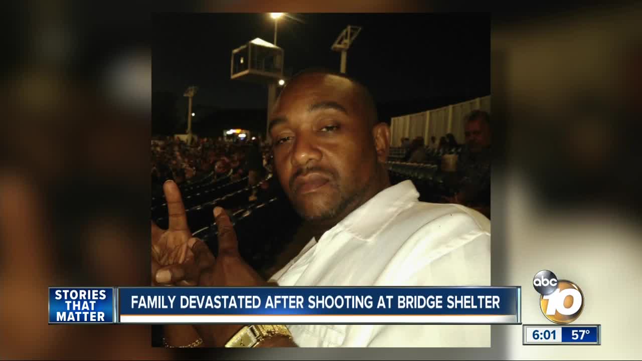 Family devastated after shooting at bridge shelter