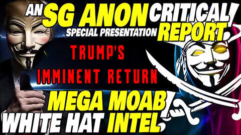 SG Anon Drops: Explosive Update Reveals Shocking News and Hints at Trump's Imminent Return!