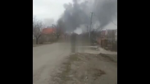 Russians are bombing the village of Kozatskoe, Kherson region.