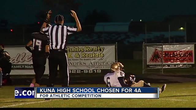 Kuna High School Chosen for 4A Athletic Competition