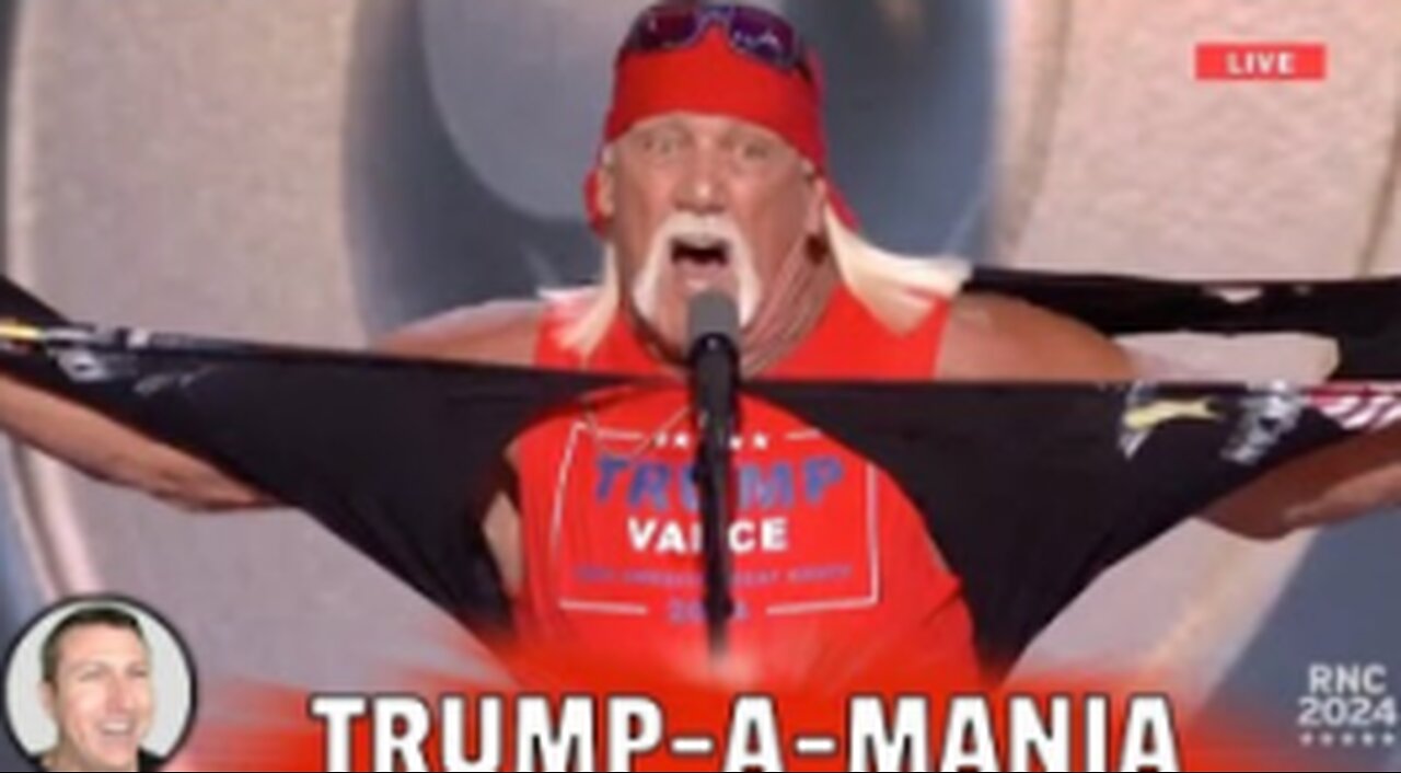 RNC GOES OFF THE CHAIN! TRUMP RETURNS, HULK HOGAN BRINGS DOWN THE HOUSE, AND MORE!