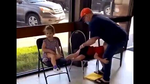 Hitting Children...