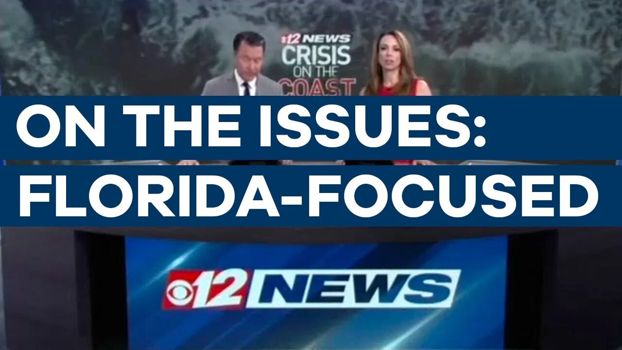 Rubio Joins CBS12 to Discus the Crisis on the Coast