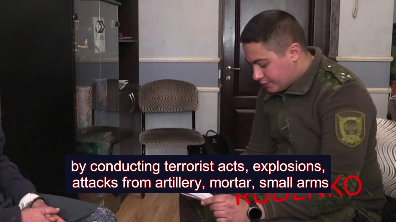 The prosecutor's office of the DPR reads serious charges to mercenary Shaun Pinner from the UK