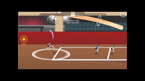 The Spike Volleyball - S Tier OASIS - Double Noon Mode vs All Star - 163km/h Serve!