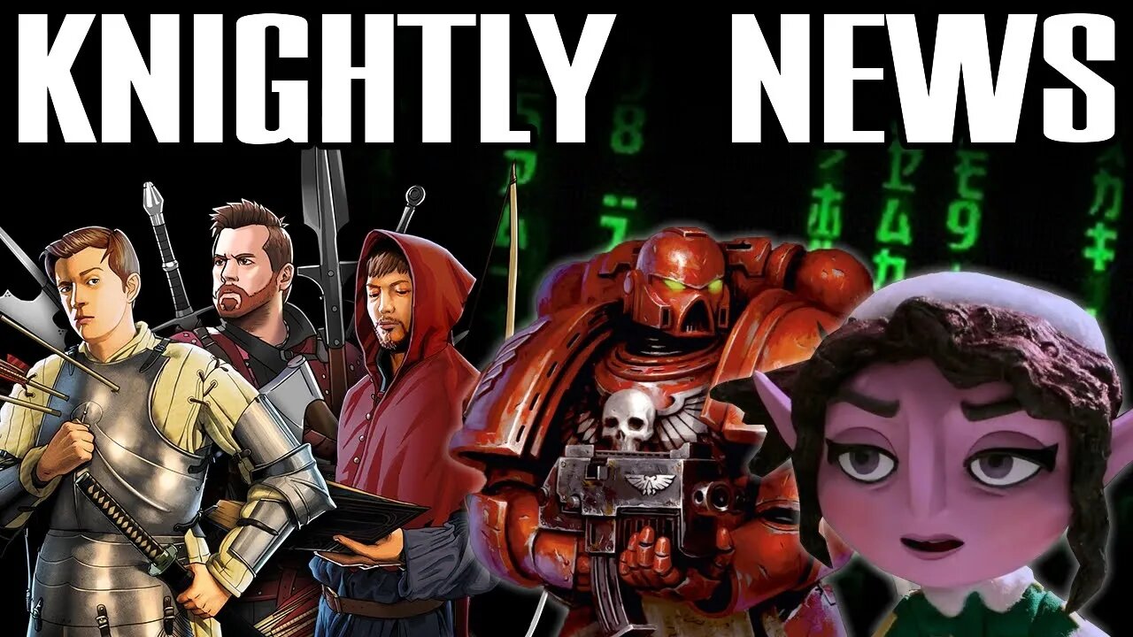 Games workshop attacks fans, Santa Inc, Matrix, Spider verse, KNIGHTLY NEWS