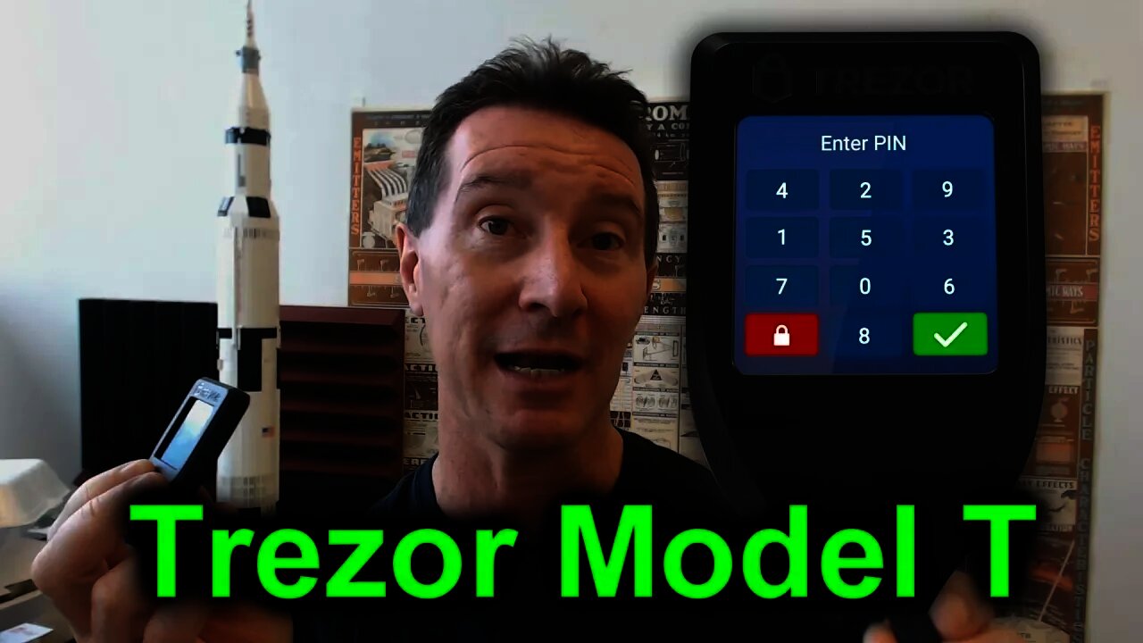 EEVblog #1062 - Trezor Model T Hardware Wallet Review