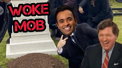 Tucker Carlson SHOCKED as Vivek Ramaswamy DESTROYS The Woke Mob Perfectly