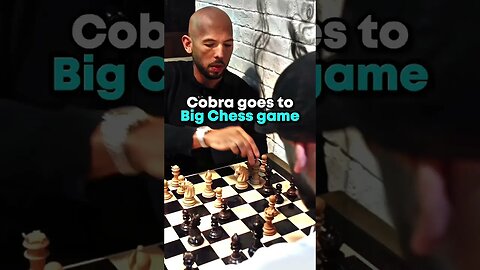 Cobra plays a tough chess match