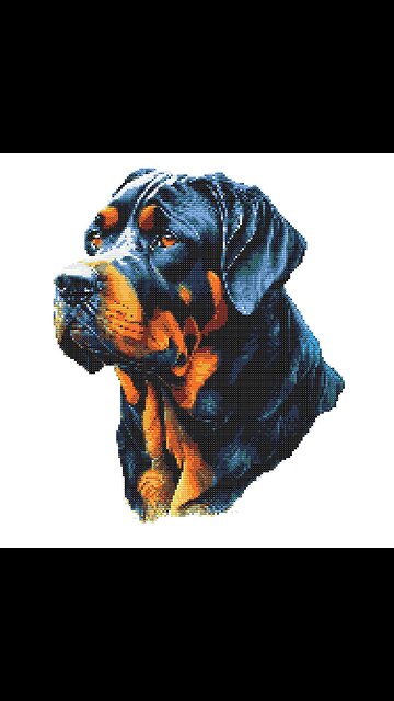 GORGEOUS DOG Cross Stitch Pattern by Welovit | welovit.net | #welovit