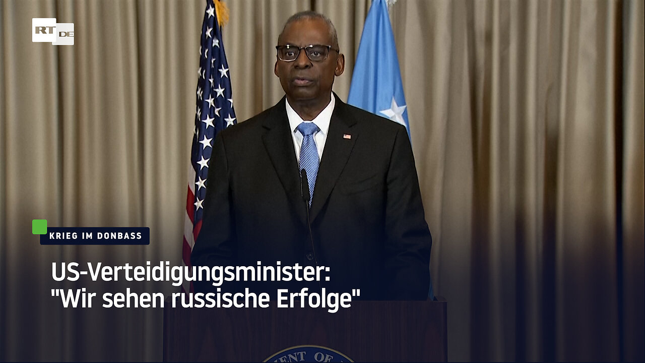 US-Verteidigungsminister in Ramstein: "Wir sehen russische Erfolge"