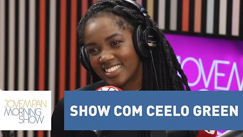 "Muito especial, revigorante e intenso ao mesmo tempo", contou IZA sobre show com CeeLo no RIR