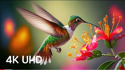 Colorful Birds in 4k | Plant Earth 4k | Beautifull Birds Sounds Nature Relaxation 4k Video