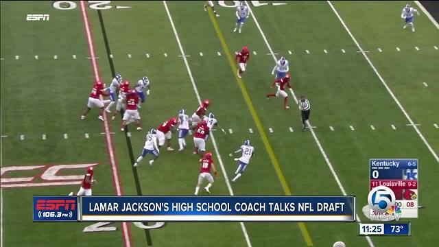 Former Boynton Beach coach Rick Swain talks Lamar Jackson