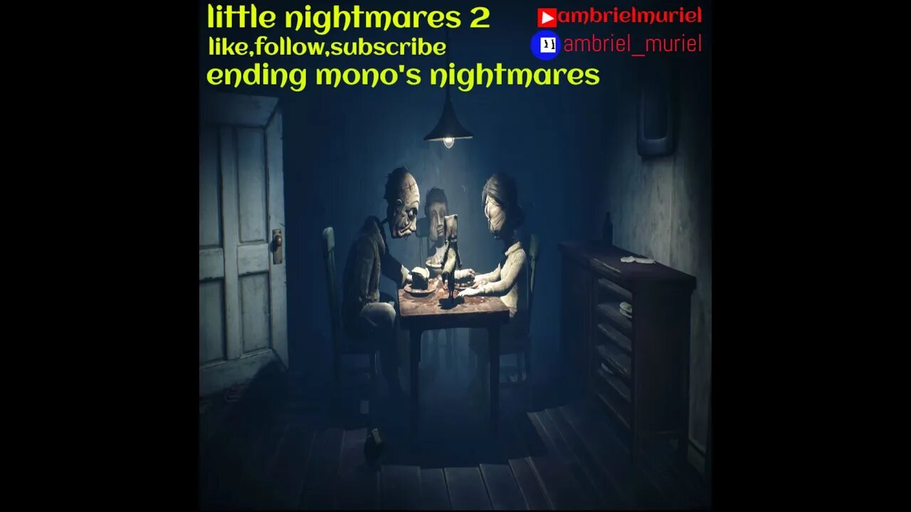 little nightmares 2 (letrs end mono"'s nightmares) come see what this games all about