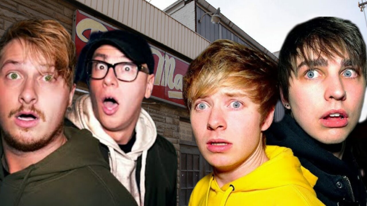 Project Fear and Sam and Colby Together Making Fake Haunted Places Look Even Faker