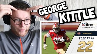 Rugby Player Reacts to GEORGE KITTLE (San Francisco 49ers, TE) #22 NFL Top 100 Players in 2022