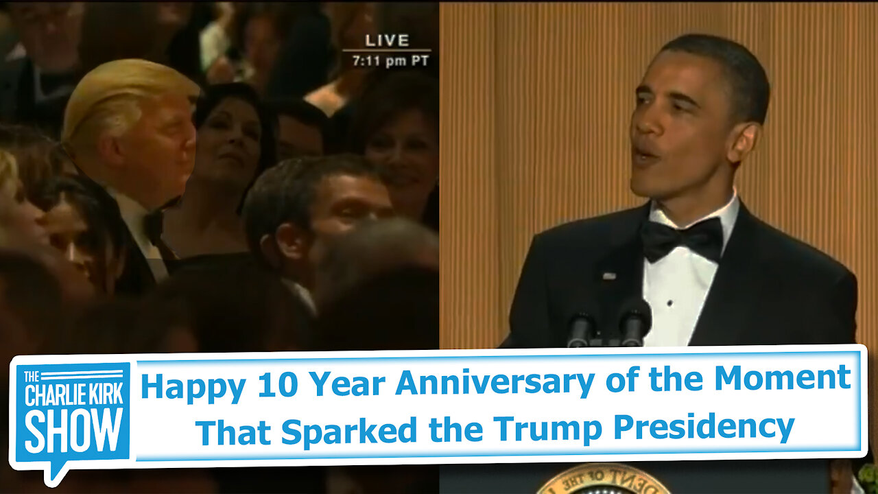 Happy 10 Year Anniversary of the Moment That Sparked the Trump Presidency