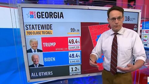 Trump Lost By 42,918 Votes (MSNBC's Steve Kornacki)