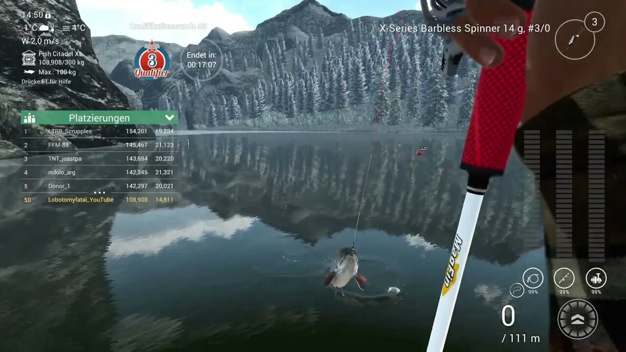 Fishing Planet Folge 659 Dritte Quali beim Independence Trout Open