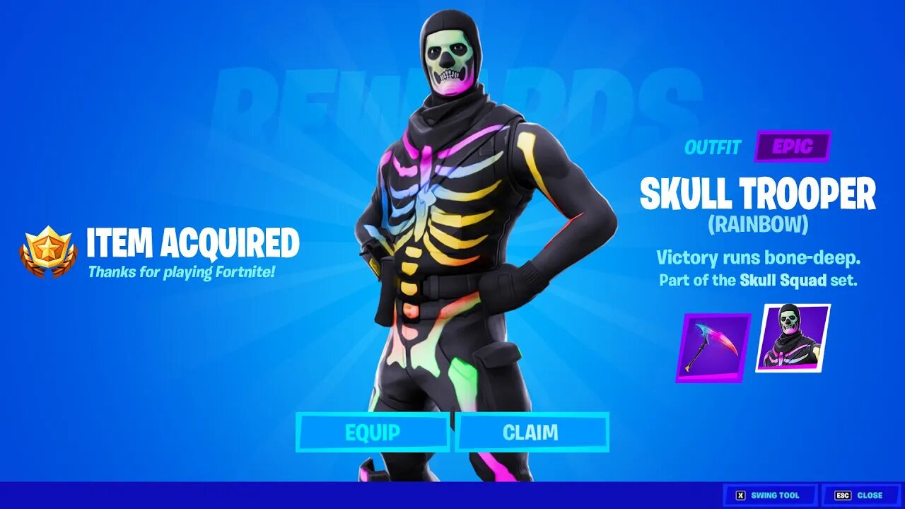 Surprising Him With RAINBOW Skull Trooper.. (Fortnite)