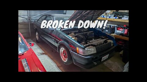 What broke on the AE86 this time?