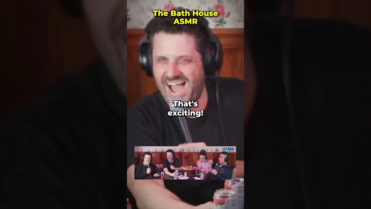 ASMR fun on the Bath House. New episode live on YouTube every Wednesday at 10:30pm