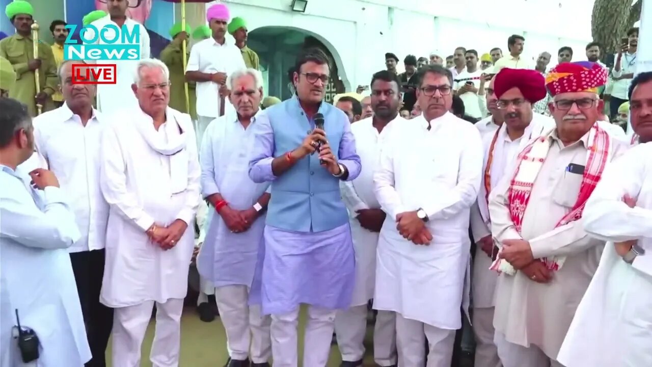 राजेन्द्र राठौड़ बोले कालवी परिवार ने सदा ही समाज को दिया है Rajendra Rathore Speech in Kalvi Village