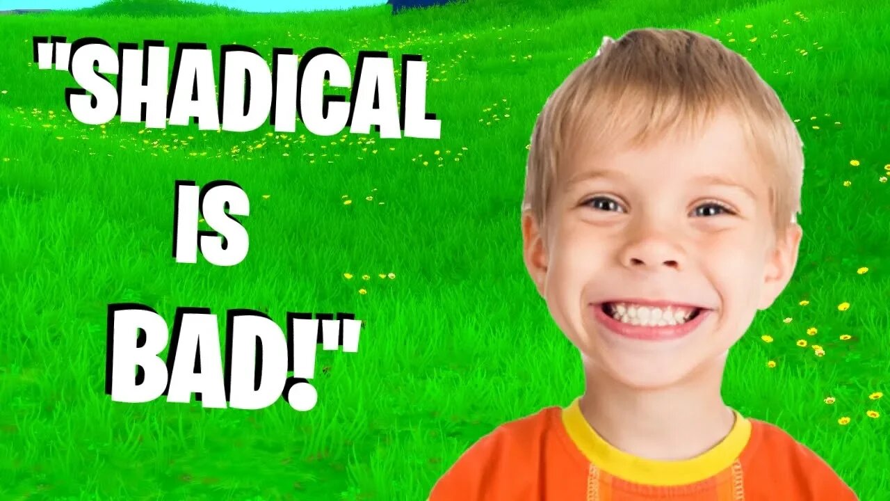 Shadical Got TROLLED.. (Fortnite)