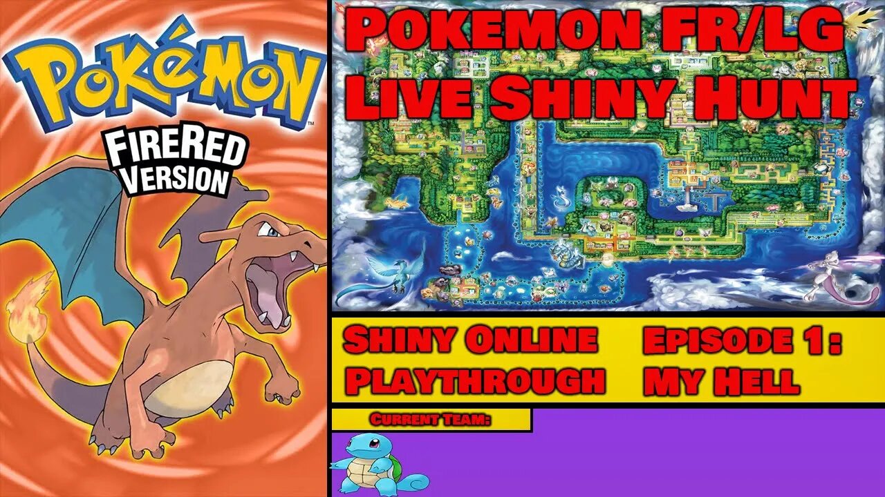 #Pokemon FR/LG Shiny Only Playthrough Episode 1: My Hell