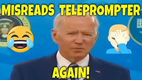 Joe Biden Misreads the Teleprompter AGAIN: "Risk more cases and more DESKS"