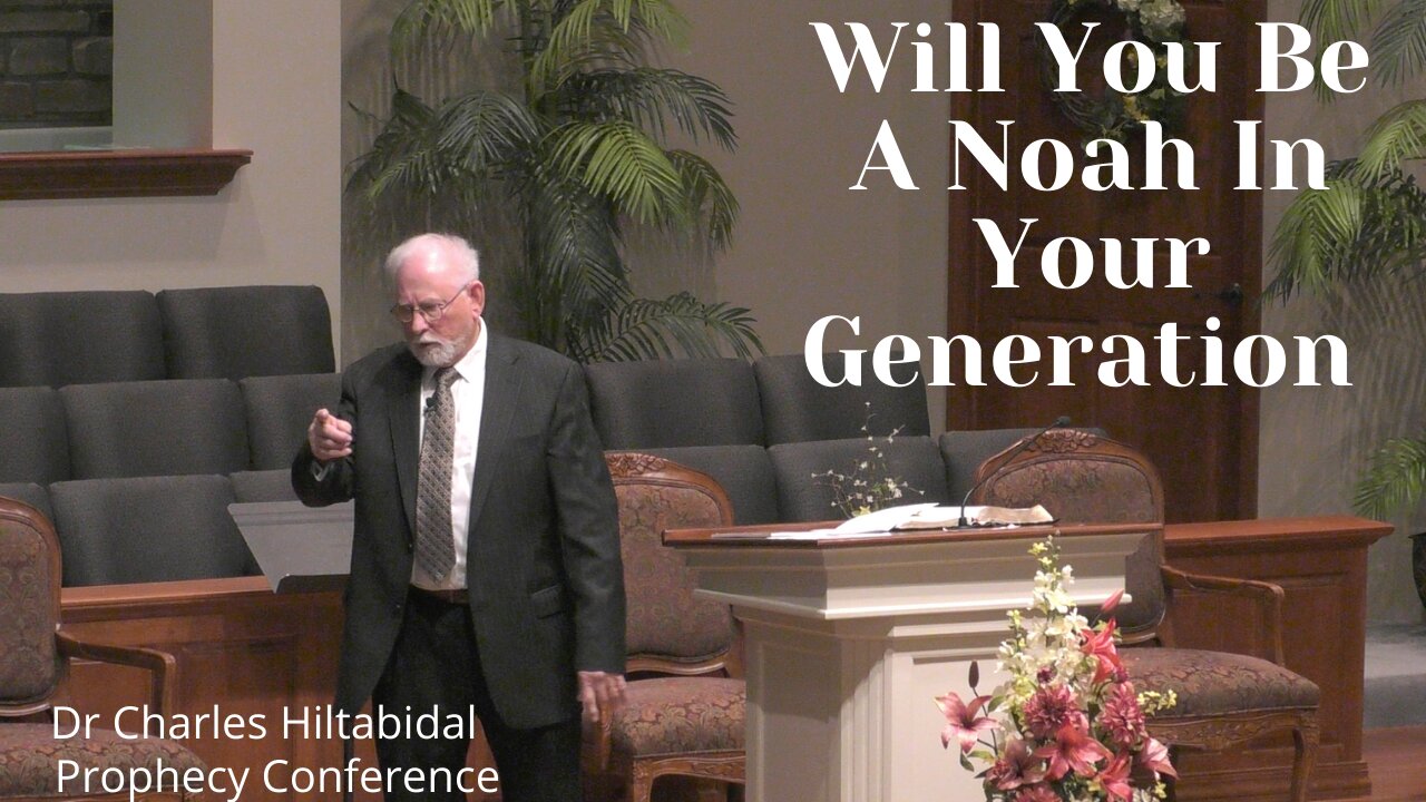 Will You Be A Noah In Your Generation--Sunday 10:30AM--April 3, 2022