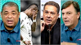 "É DESESPERADOR! Quem NÃO VIU o jogo e OUVE a coletiva do Luxemburgo..." Corinthians é CRITICADO!