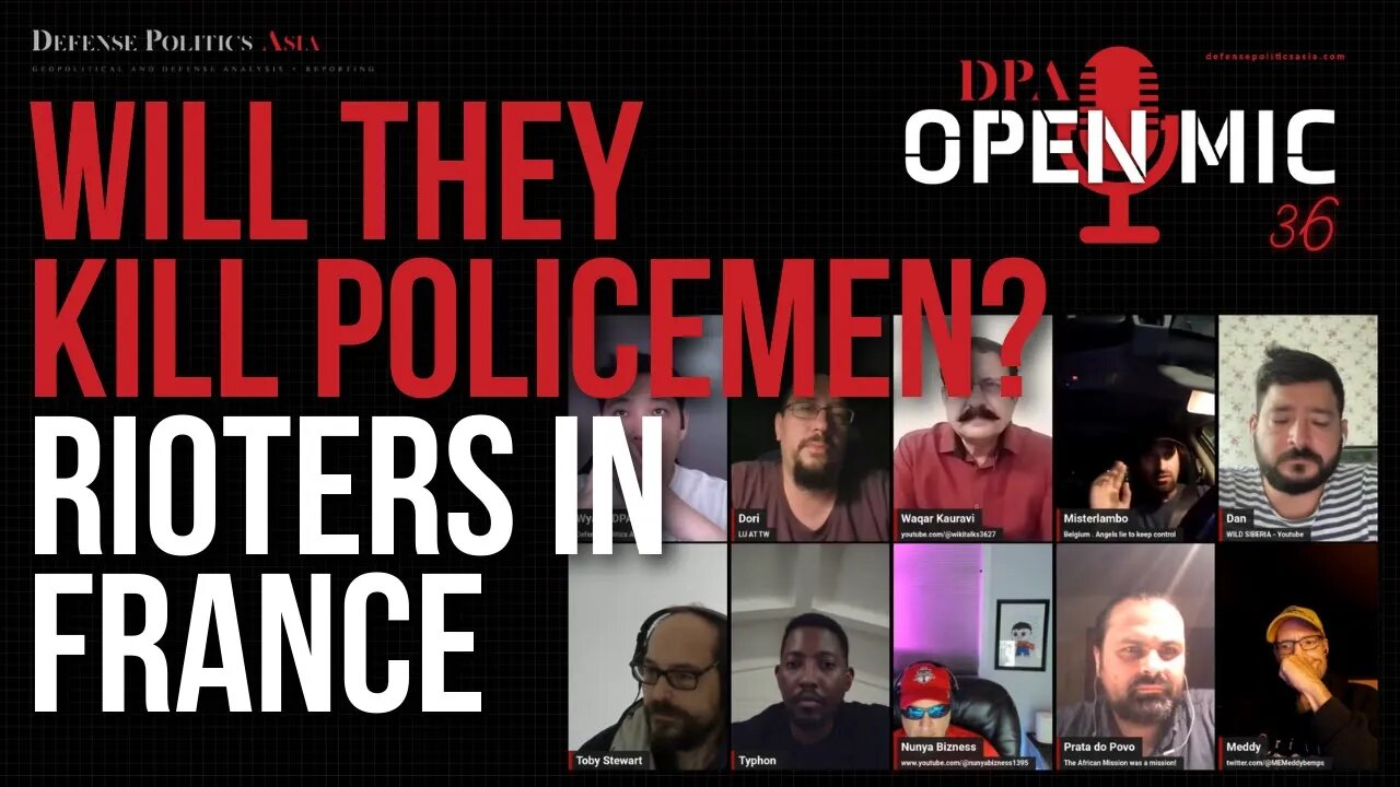 Rioters in France: Will they kill policemen? | OM36
