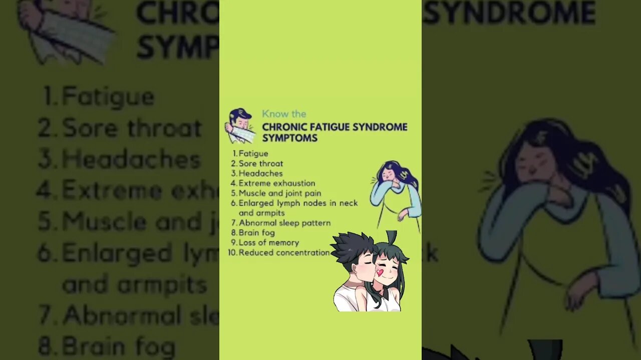 KNOWN THE CHRONIC FATIGUE SYNDROMES